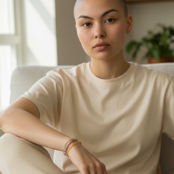 Natural Tourmaline Sapphire Convertible Necklace Wrap Bracelet Solid 14k Gold - Picture 3 of 12